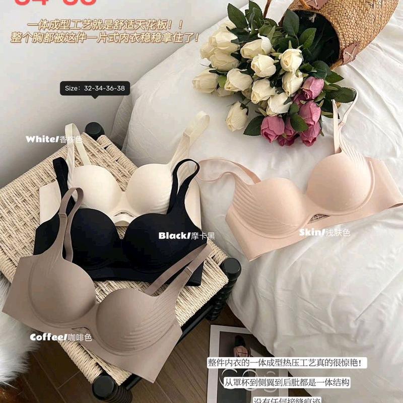 Áo lót su đúc hàng cao cấp loại 1,(tăng size)  không gọng,chất đanh đẹp.  đệm 3cm chất mát nâng đẩy đẹp . 1