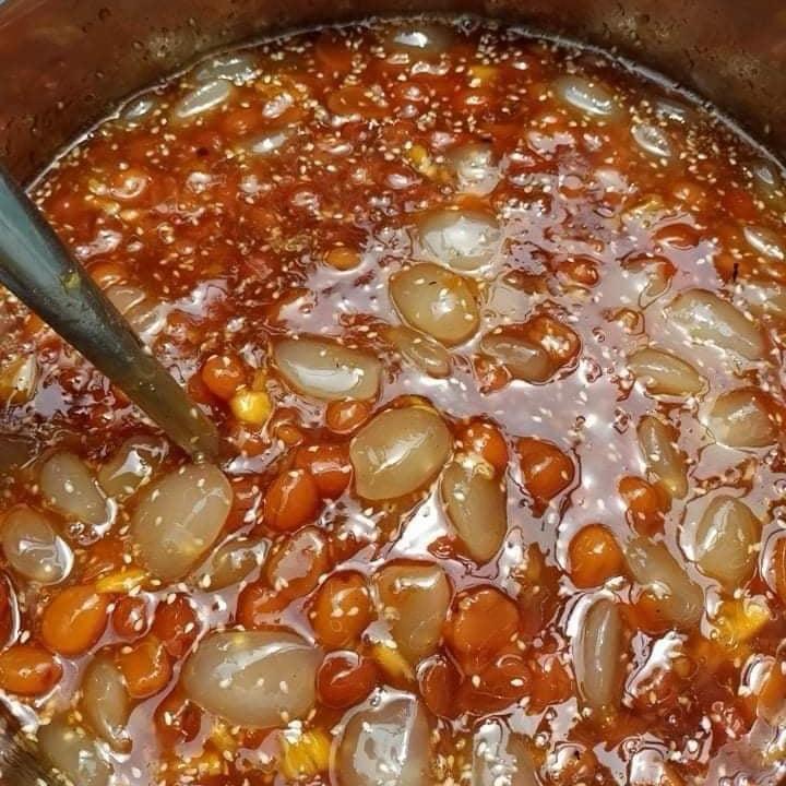 ME DẺO RIM HẠT ĐÁC 1kg5 (2keo 750g) - Hạt me mềm tặng kèm đậu phộng rang Chua Cay Đường Chè Miến Vị Chua Topping