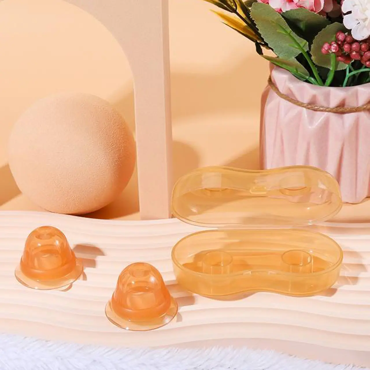 Nipple Aspirator Penarik Puting Payudara Bahan Silikon Nipple Puller Silicone Corrector BPA FREE