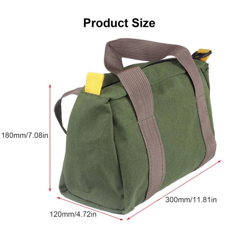 Product Introduction of Multifunctional Tool Storage Bag 12'' Handbag Hardware Electrician Tool Bag 0