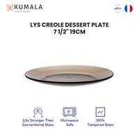 Gambar DURALEX Lys Dessert Plate Creole 19cm 6pcs - Piring Makan Kaca - Set of 6 dari Kumala Home & Kitchen Kota Administrasi Jakarta Barat 1 Tokopedia