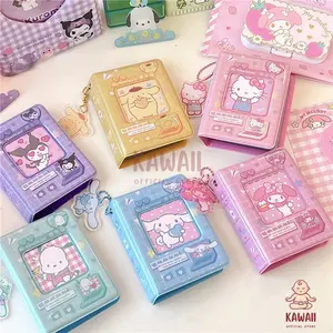 KS 40 Slot Kolbuk Album Photocard  Pp Tempat Foto Mini Sanrio Kpop Collection Book Bahan Pvc Lucu Gemoy Collect Book Photo Card Polaroid Kartu Foto 3 Inch Korea Idol Melody Kuromi Cinnamoroll Purin Tempat Penyimpanan Foto