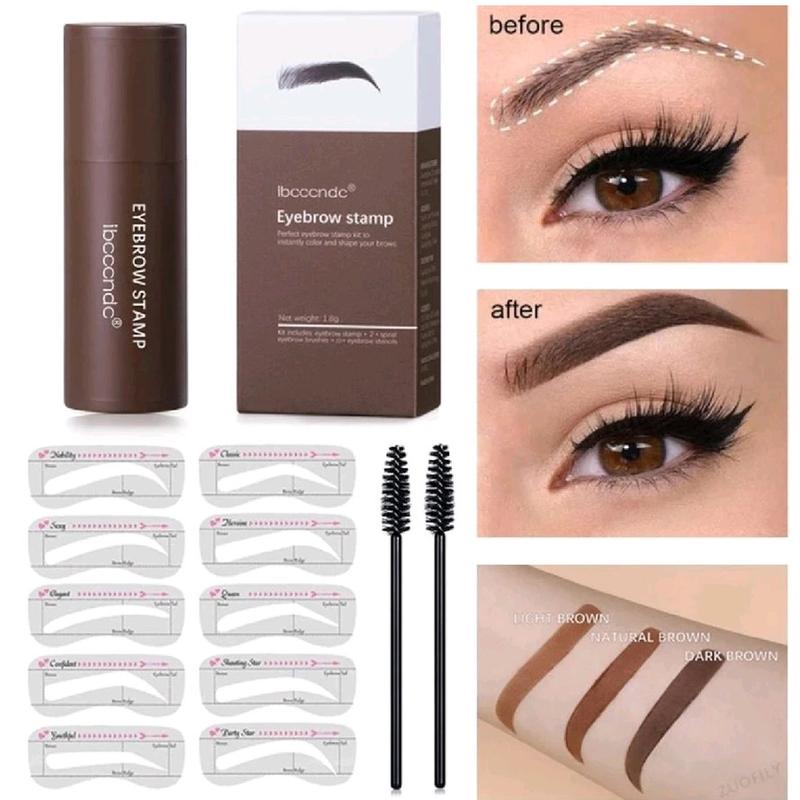 Toserba kaltim eyebrow stamp Powder Waterproof 0