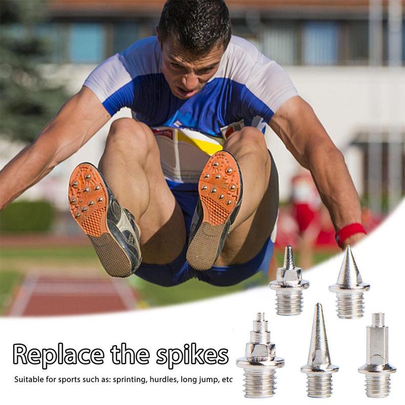 Product Introduction of 20pcs Track Field Shoe Spikes Running Shoe Nails Enhanced Grip Sports Accessories Pyramid X4R5 35