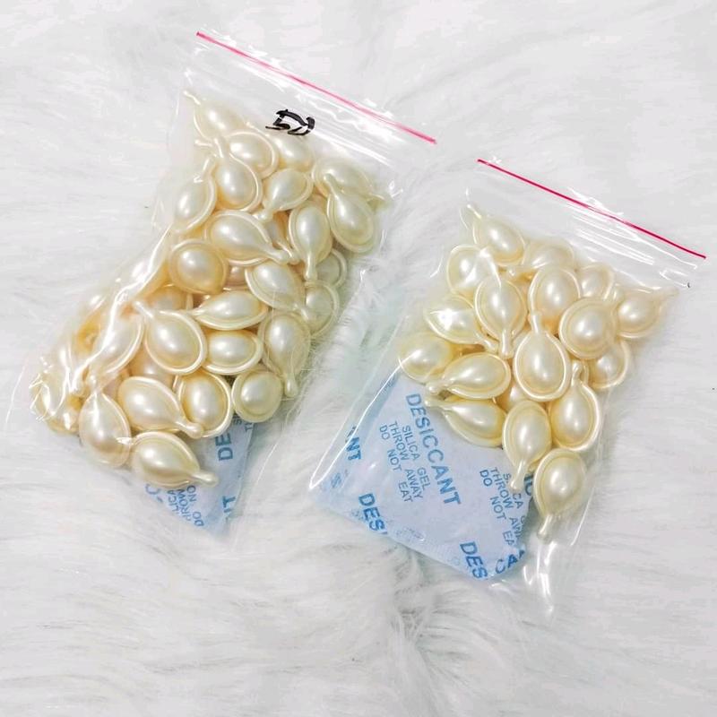 SERUM DƯỠNG TÓC MENAS THÁI LAN - Phục Hồi Tóc - Tách Lẻ 20 Viên, 50 Viên Túi Zip, Chuẩn Nội Địa Thái Lan Cho Bé