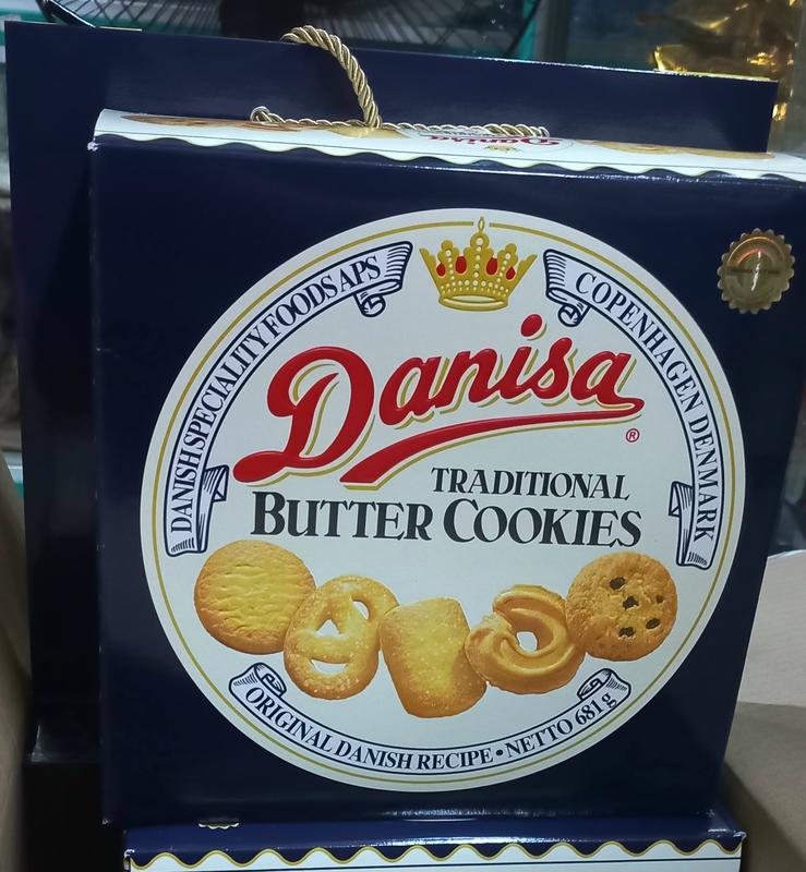 TẾT HỘP BÁNH QUY BƠ DANISA 681G BÁNH QUY BƠ DANISA 681G