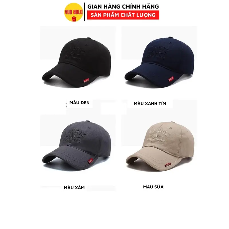 Mũ Lưỡi Trai Nón Lưỡi Trai Nam Nữ Thời Trang Hàn Quốc - Chất Vải KaKi Cao Cấp Hat Cap 2