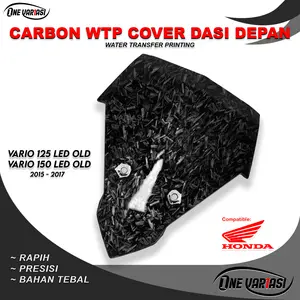 DASI DEPAN CARBON FORGED VARIO LED OLD / DASI DUDUKAN PLAT VARIO LED OLD 125 150 CARBON FORGED 2015 - 2017