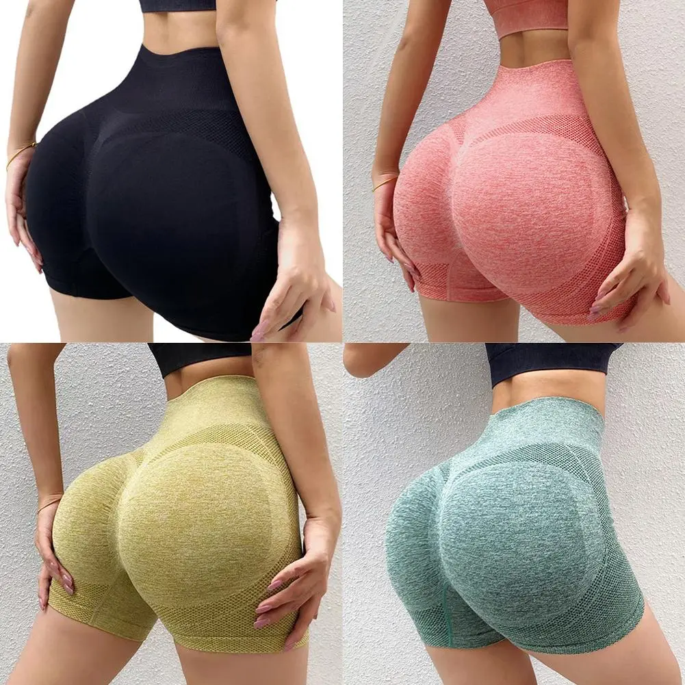 Yoga Shorts Hip Lifting Exercise Anti Walking Light Speed Drying Fitness Pants Casual