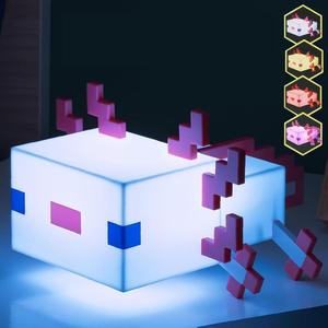 サラマンダーデザインのナイトライト、USB充電式デスクランプ、ゲームデスクやナイトスタンドの装飾用ノベルティライト