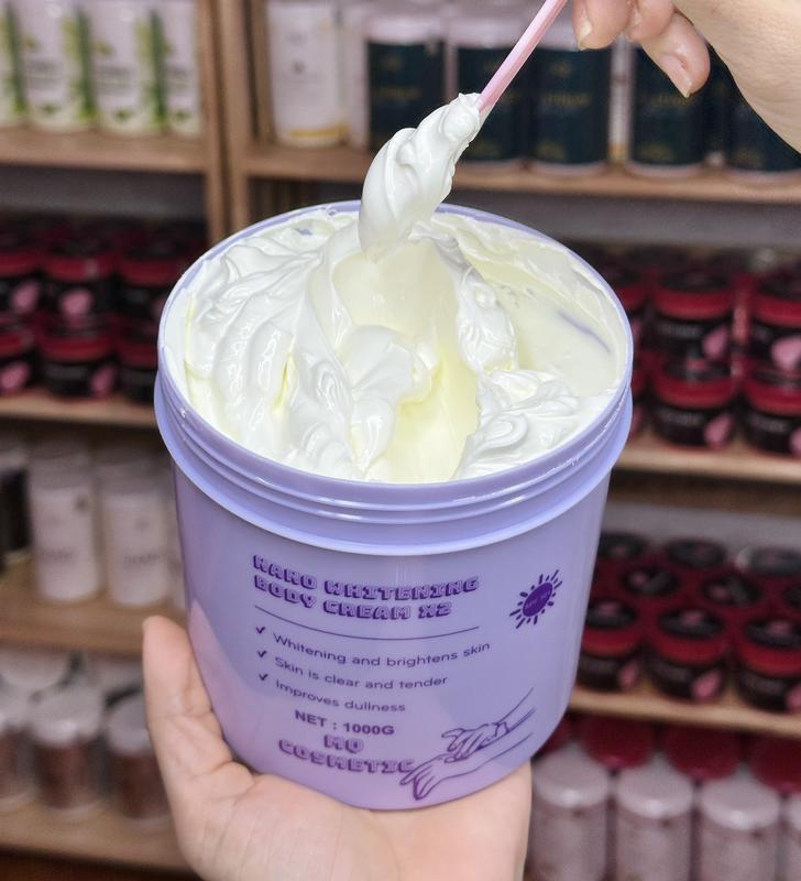 KEM BODY TẨY TRẮNG NANO X2 1KG - Dưỡng Da Body