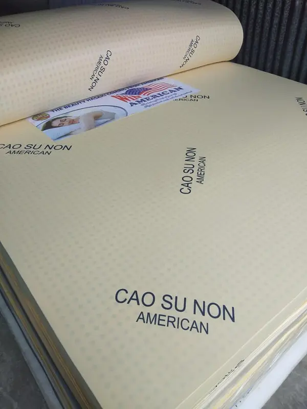 Nệm 1m6 x 2m x 15cm Cao Su Non American Hàng Cao Cấp {TẶNG 7 MÓN QUÀ} 1