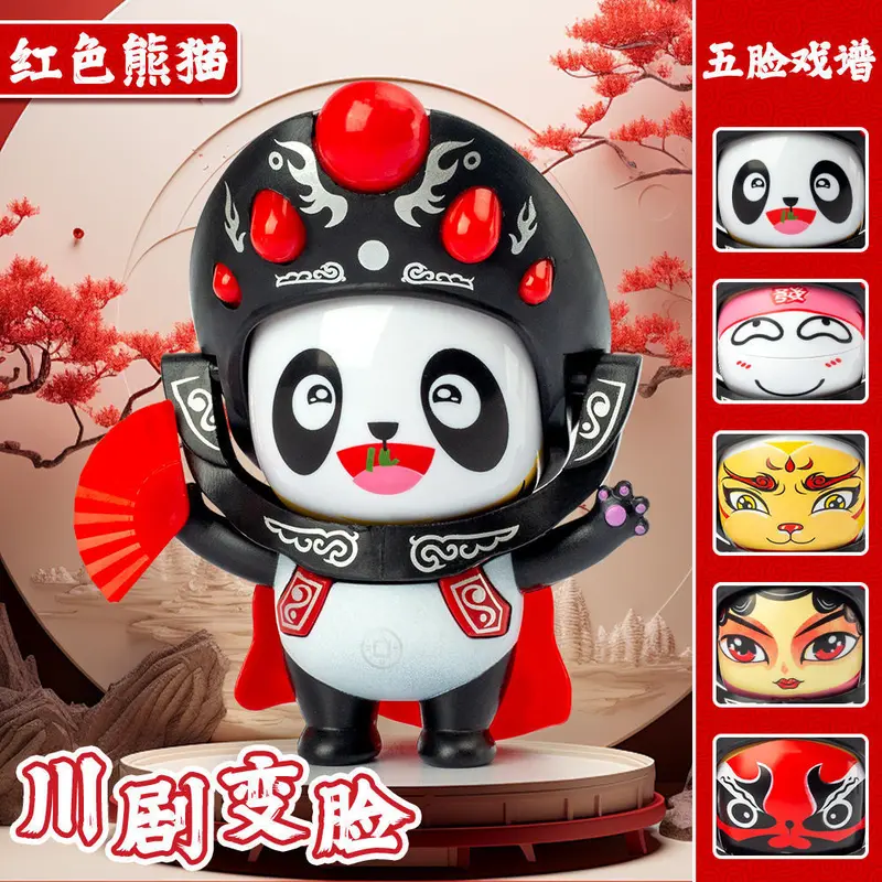 Đồ Chơi Búp Bê Thay Đổi Mặt Biến Hình, Opera Tứ Xuyên, Thay Đổi Khuôn Mặt Tài Lộc, Đồ Trang Trí Móc Khóa Vui Nhộn Giảm Stress , Quà Tặng Đáng  Yêu Toy migo  v4 blind box 1