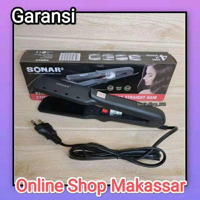 Catok Sonar ORI SN-698 Alat Pelurus Rambut