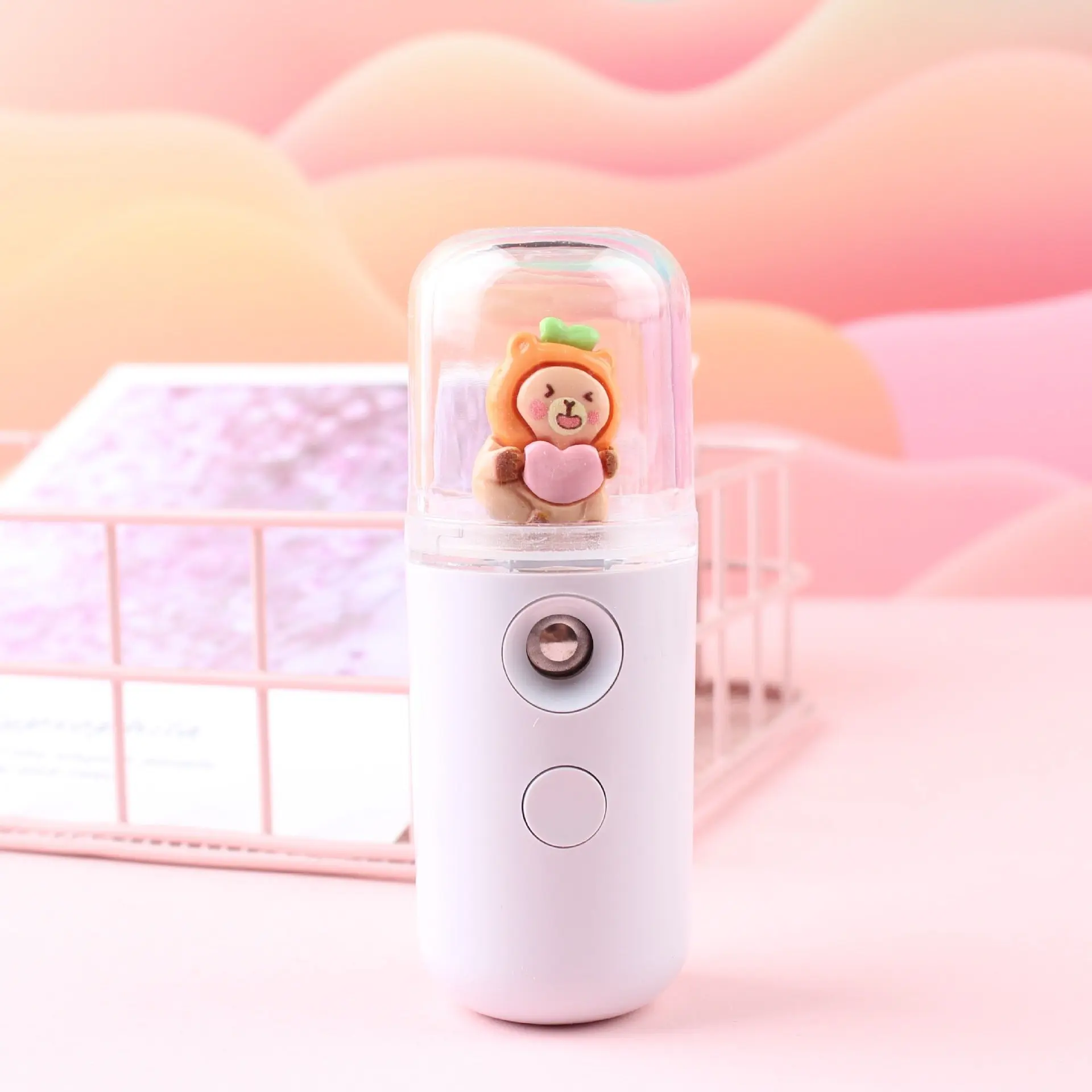 Máy phun sương cấp ẩm xịt khoáng LOTSO, KUROMI, POCHACCO size mini cầm tay, bỏ túi PSUONG63 Skincare