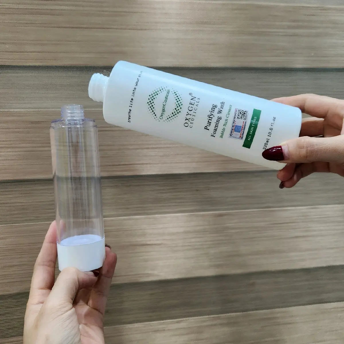 chai chiết 100 ml sữa rửa mặt  Purifying Foaming Wash