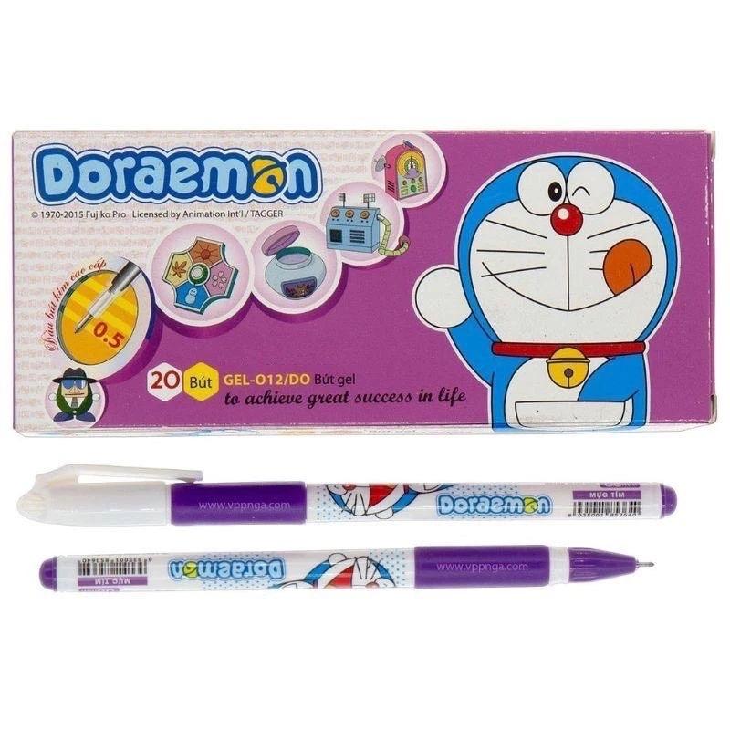 Combo 10 bút mực Doraemon Thiên Long GEL-012/DO cho học sinh tiểu học