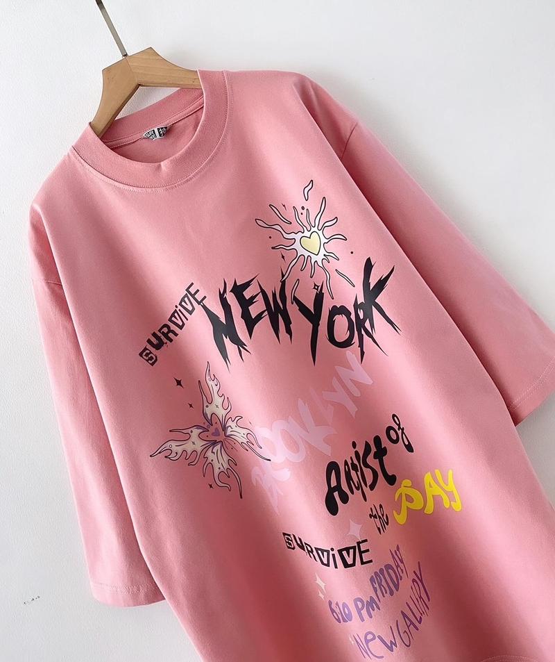Product Introduction of Survive Kaos Oversize Atasan Wanita Daily Casual dan Kekinian 4