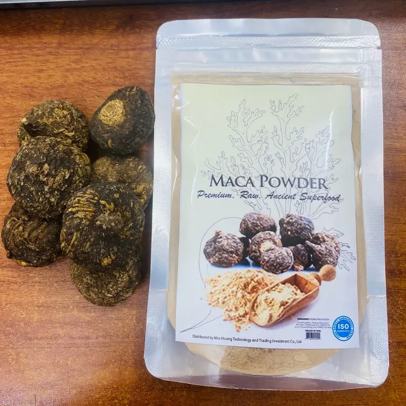 Bột Sâm Maca Đen Peru Hữu Cơ 100g - Sản Phẩm Nhập Khẩu Chính Hãng 0