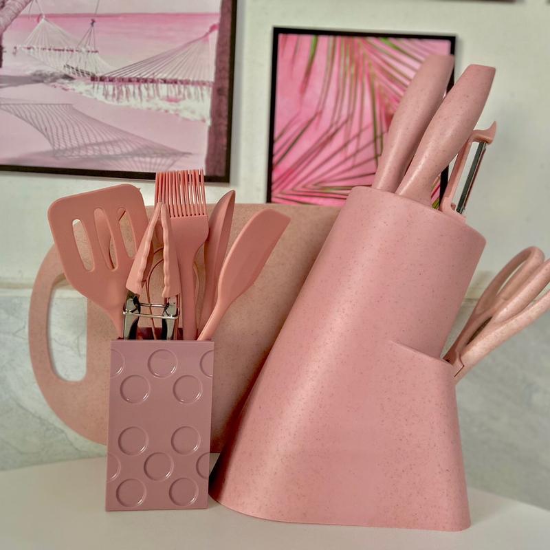 COMBO DAO KÉO + BỘ DỤNG CỤ NHÀ BẾP, LÀM BÁNH NGUYÊN SET 8 Món kitchen