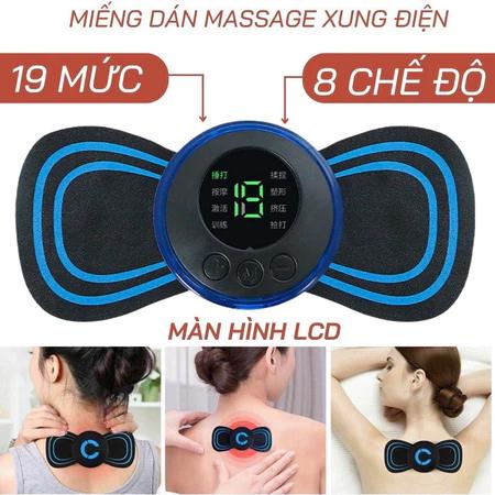 Máy Massage Cổ Vai Gáy Xung Điện Giảm Nhức Mỏi Cơ Cổ, Vai, Gáy, Máy Massage…