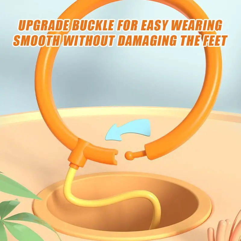 Hulahoop Lompat Kaki Led Flash Jump Hula Hoop Kaki Lampu Anak  Jumpball Ring Mainan Lompat Kaki 8