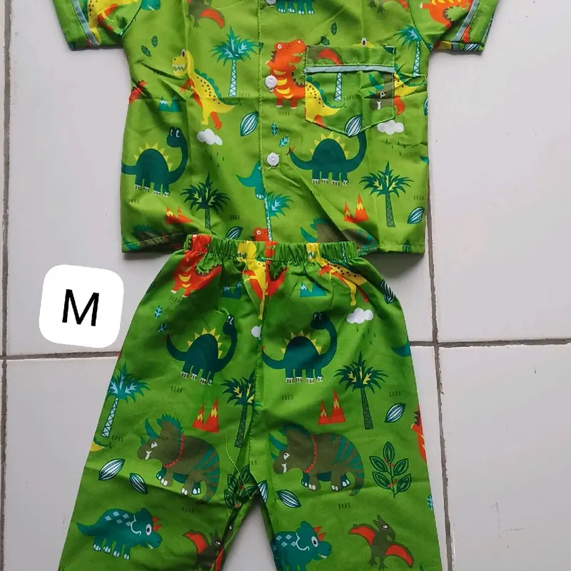 SETELAN PIYAMA ANAK 1-3 TAHUN MOTIF BAGUS 1