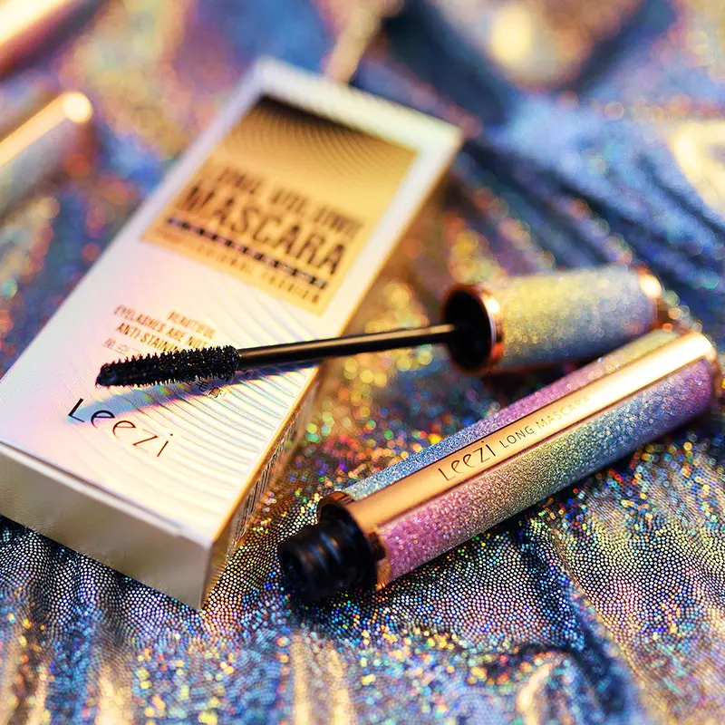 Liz Starry Sky Mascara 4D Slim, Thick, Curly, Waterproof, Sweatproof, Non-smudge Makeup, Makeup Cosmetic
