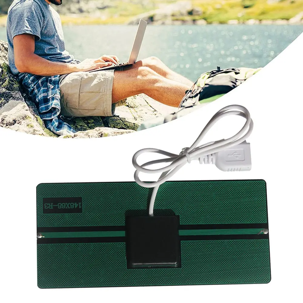 5V 2.5W USB Mobile Phone Charger Solar Panel Power Bank Portable Charging Board