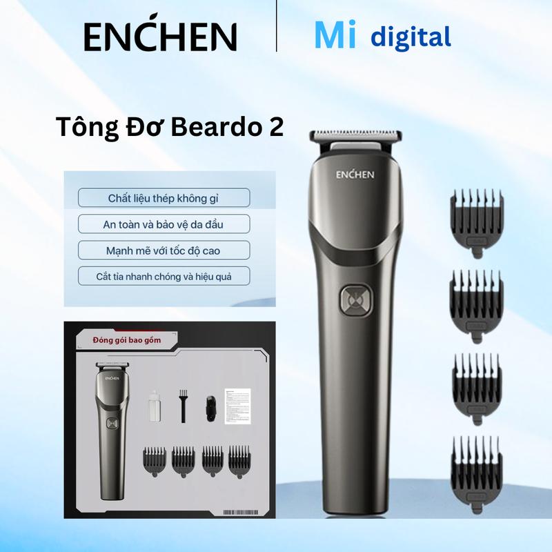 Tông đơ cắt tóc Enchen Beardo 2 tiện lợi nhỏ gọn