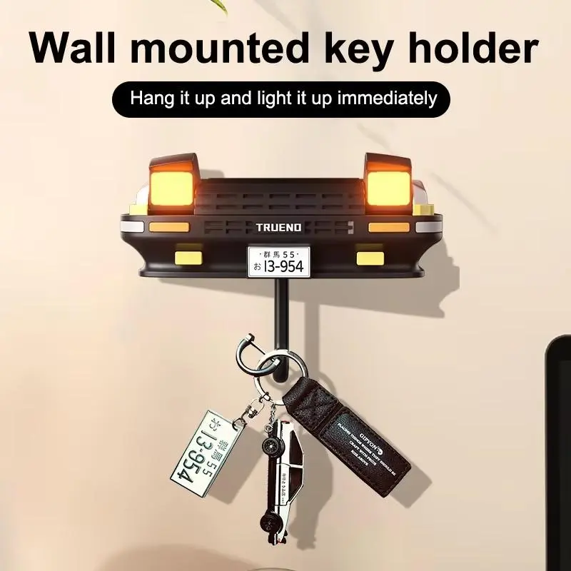 Car Key Holder, Wall Mounted Car Key Hook, Creative Decoration Key Buckle Ring Hook, Suitable for Car Enthusiasts As A Gift 2