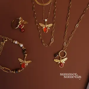 POLLENE - a collection - Stainless Steel (necklace, bracelet, ring)