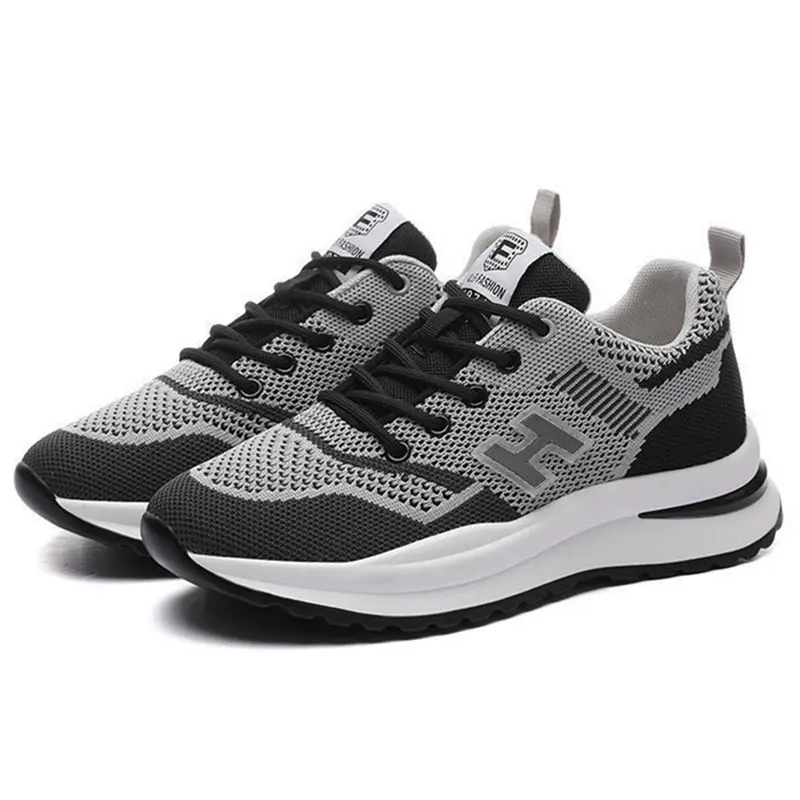 Sneaker Women's New Fashion All-Matching Soft-Soled Mesh Surface Breathable Casual Sneaker Foreign Trade Wholesale Coconut Shoes