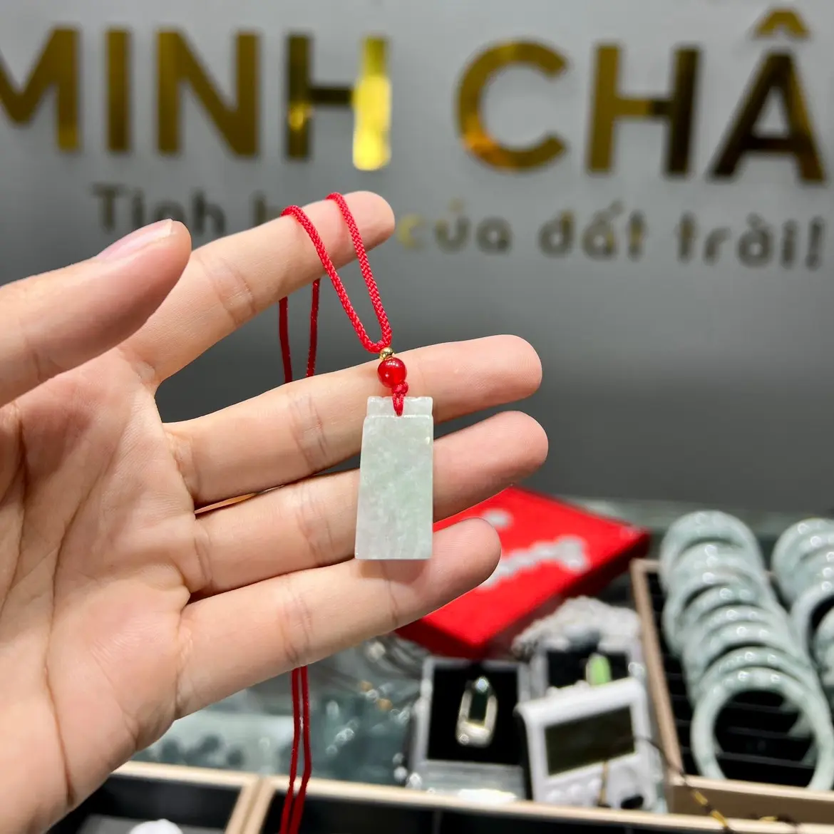 Dây chuyền Thẻ Bình An || Ngọc Minh Châu