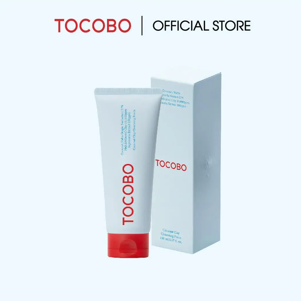 Sữa Rửa Mặt Tocobo Coconut Clay Cleansing Foam 150ml
