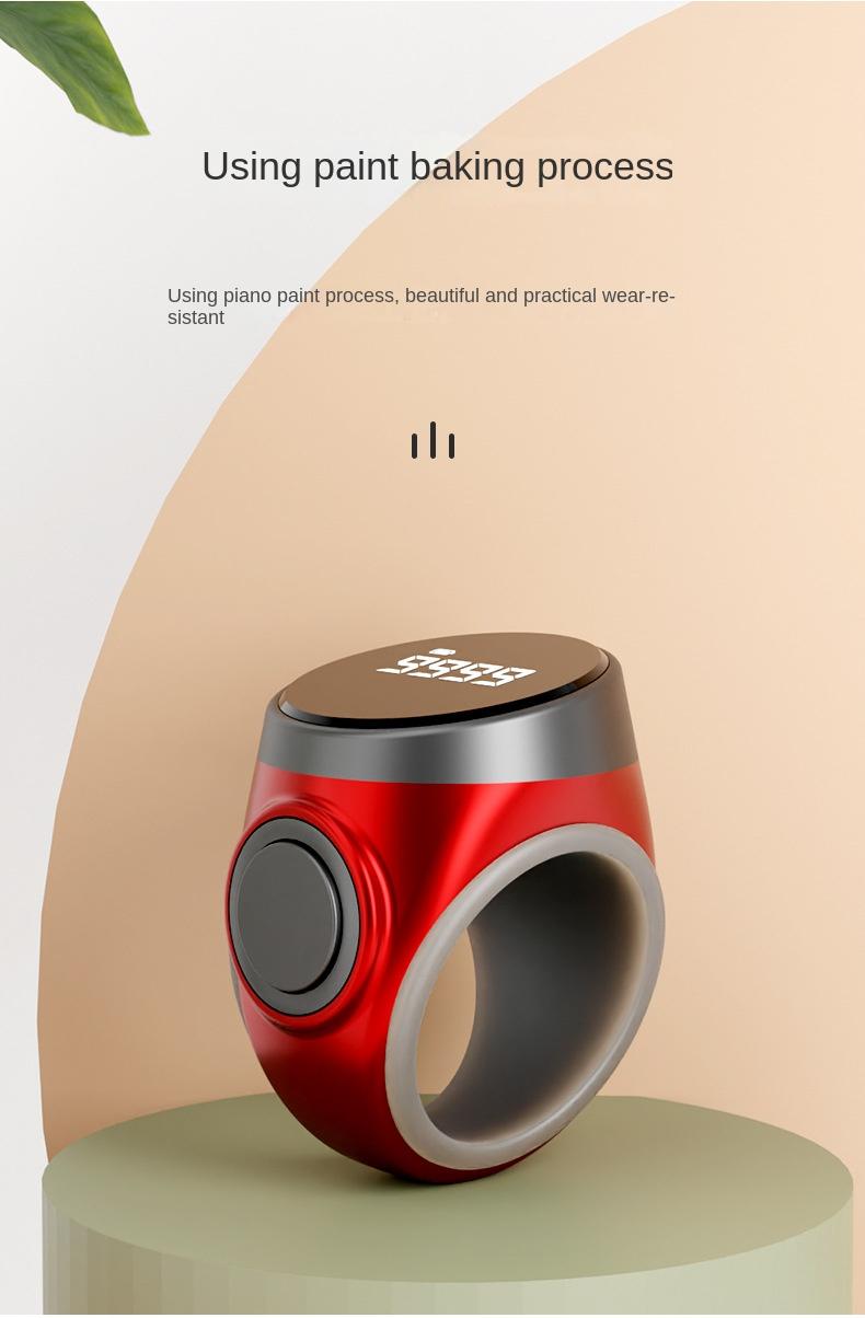 Product Introduction of tasbih digital cantik Smart Counting Ring, Waterproof, for Muslims, Zikr, Numbers,Tasbeeh 4