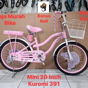 Sepeda Anak Perempuan Mini 20 Inch Mortein Kuromi 391 Sepeda Anak Mortein Kuromi 391 - Pink