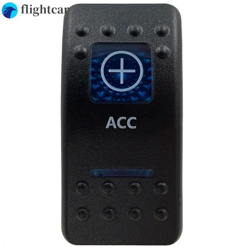 Công Tắc Rocker Chuyển Đổi, trạng thái bật, tắt và tắt, Phụ Kiện Led Xanh DPDT, Thích Hợp Cho Ô Tô, Thuyền, NARVA, Carling, ARB 8