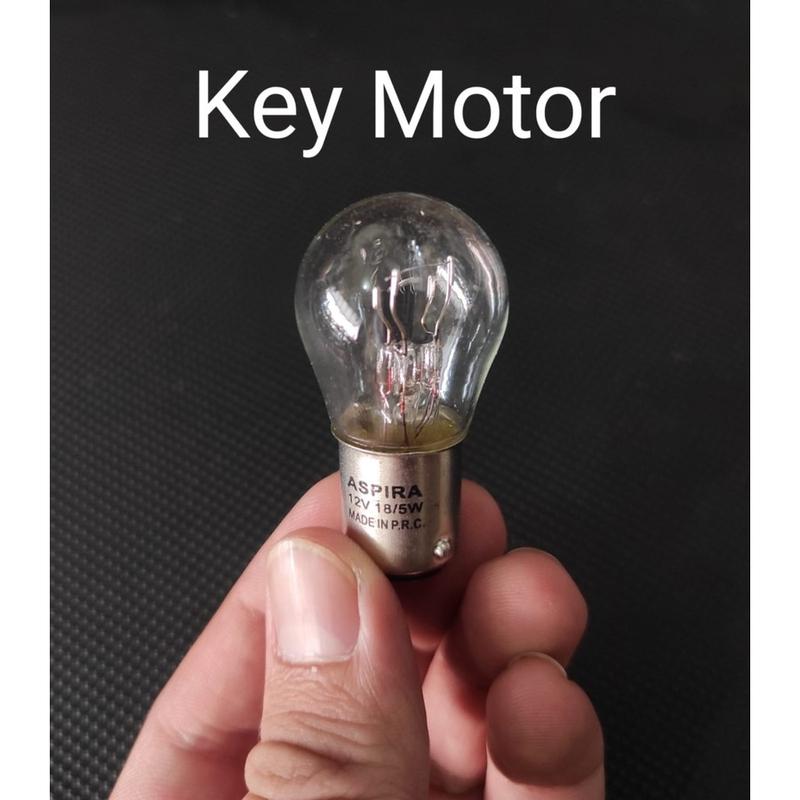Bohlam Bola Lampu Belakang Stop Rem Aspira K25 Semua Motor 100% Asli 1