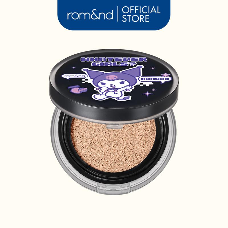 Rom&nd X SANRIO Phấn Nước Che Phủ Cao NU ZERO CUSHION 15g #03 Mỹ Phẩm Cosmetic cushion