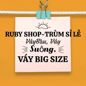 Đầm Bầu Xinh Hang Ruby