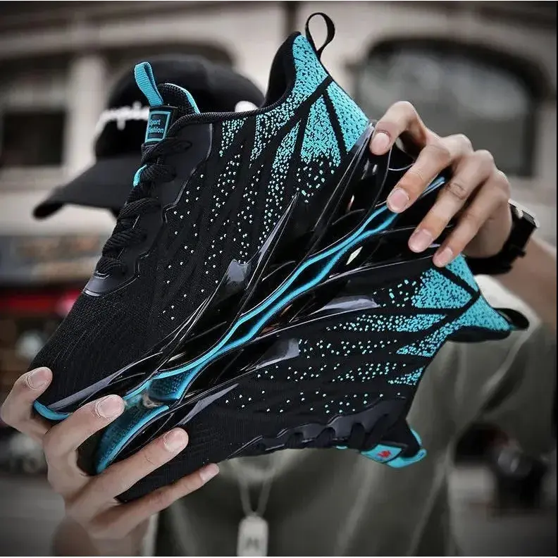 Stylish sports with breathable comfortable casual sneakers training running shoes