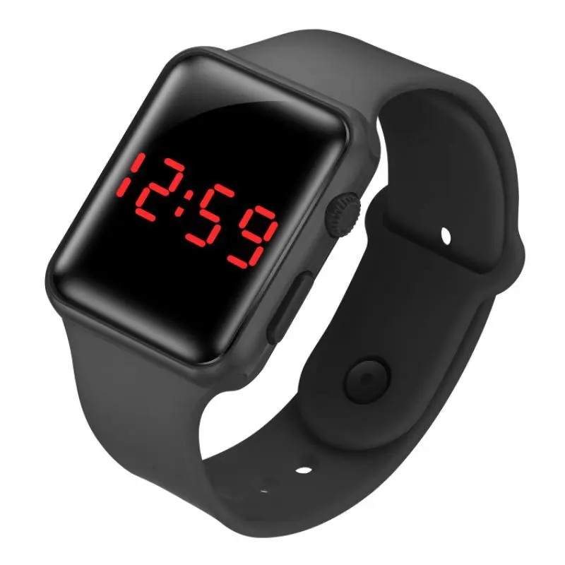 1005/Sports Simple Trend Creative Electronic Square LED Watch