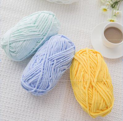 Product Introduction of Len Nhung Mèo (Bông sữa 4.0mm)-dùng để đan móc thú,chăn,áo,nệm Diy 0