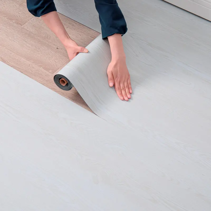 Waterproof Wood Grain Wall Sticker, Self-adhesive Wall Decal, Decorative Flooring Sticker Wallpaper for Bedroom, Peel and Stick Vinyl Sticker, Interior Decor, Living Room, Home, Modern 2