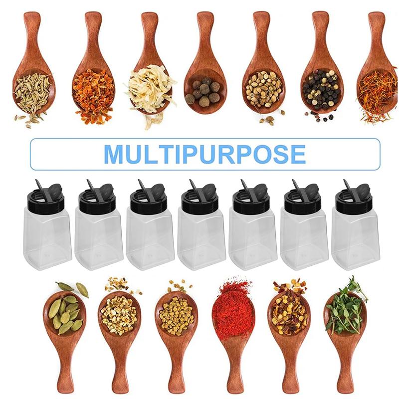 Product Introduction of Clear Spice Bottle Seasoning Bottle 900/270ML Salt Pepper Shaker Container Barbecue Condiment Jar Kitchen Storage Gadget 24