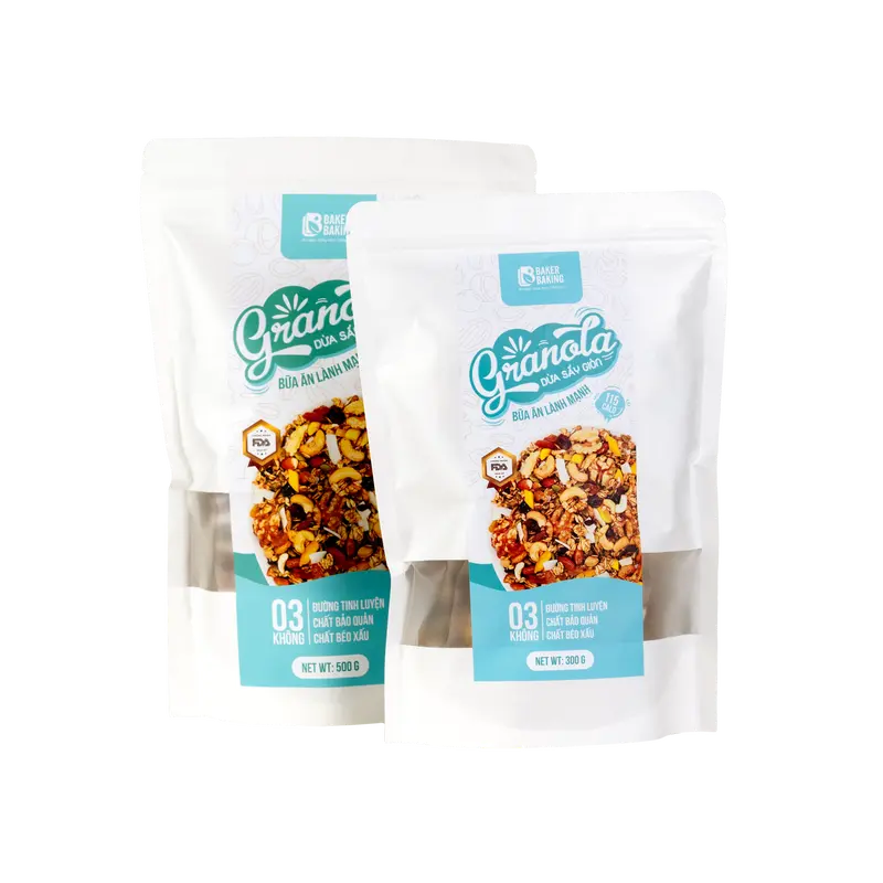 Granola hạt ngũ cốc Baker Baking, không đường healthy, eatclean 3