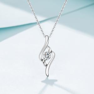 Vòng Cổ Moissanite, Dành Cho Nữ, Thời Trang Đơn Giản, Phong Cách Hàn Quốc Và Nhật Bản, Dây Chuyền Xương Đòn Mặt Dây Chuyền Giọt Nước, Thích Hợp Làm Quà Tặng Ngày Lễ