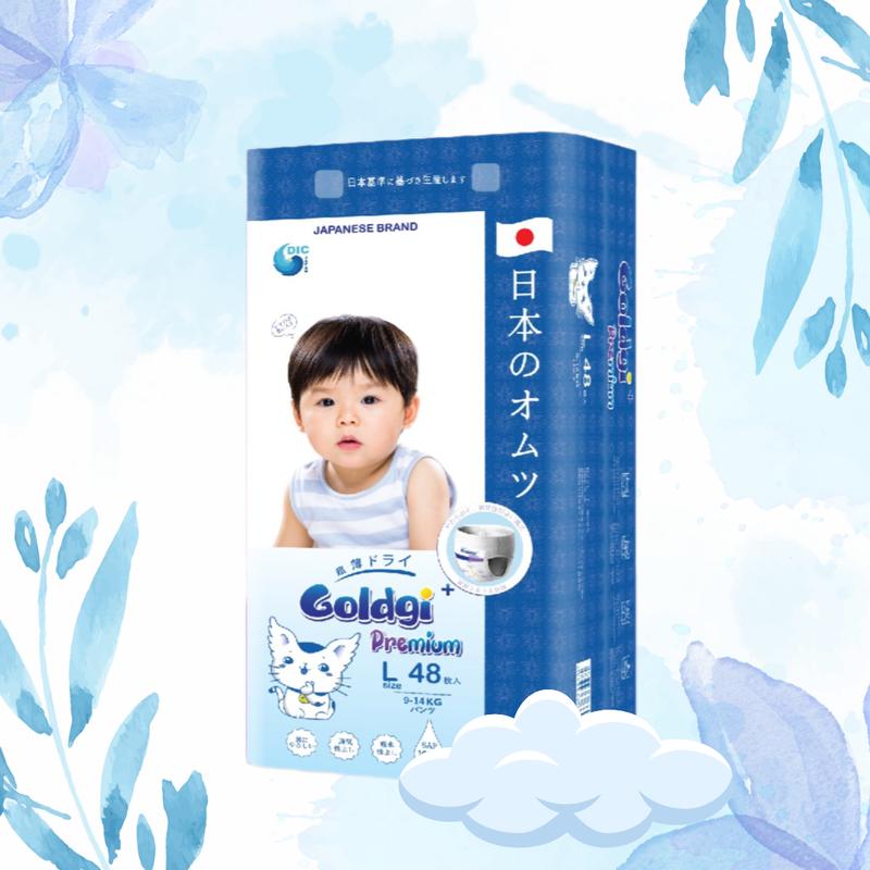 [FLASH SALE] Bỉm Nhật Goldgi+ Premium (mẫu mới) Đủ Size Giá Tốt Nhất Cho Bé Yêu 7