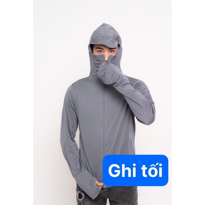 Áo Chống Nắng Nam 1 Lớp Thông Hơi - Xưởng May Ngọc Ánh - V2 1